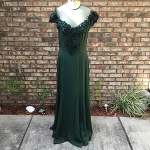 Hunter Green/Prom/Bridesmaids/Evening Dress